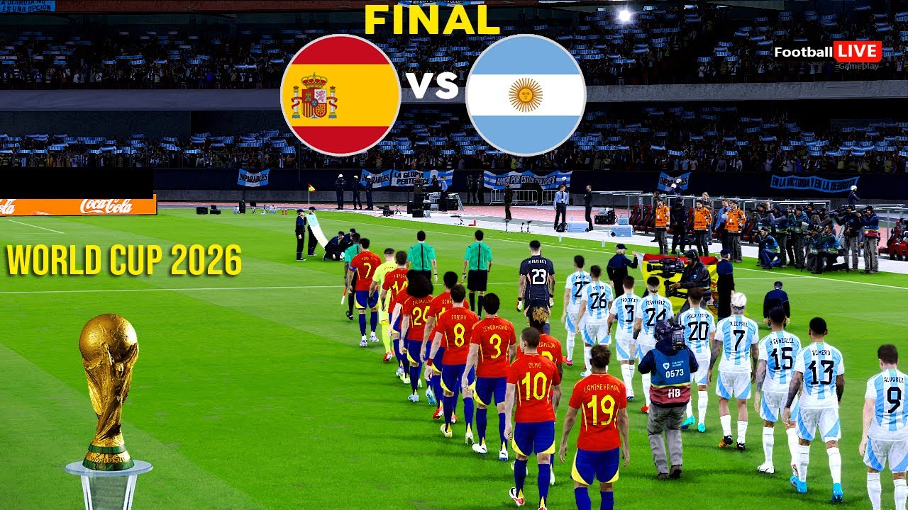 SPAIN vs ARGENTINA | Final FIFA World Cup 2026 USA | Full Match