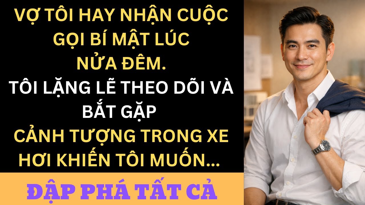 Vợ Hay Nhận Cuộc Gọi Bí Mật Lúc Nửa Đêm — Tôi Lặng Lẽ Theo Dõi Và Bắt Gặp Cảnh Tượng Trong Xe Hơi