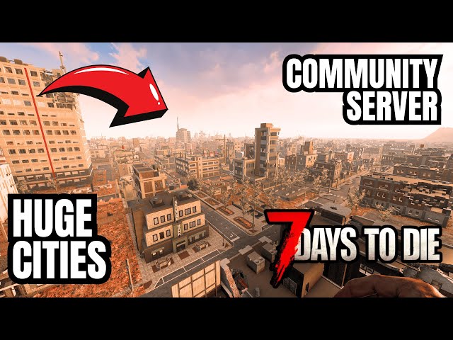 Huge Cities! New Community Server Launch Day #GPortalPartner