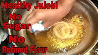 Healthy Dessert Jalebi Recipe | No Refined Flour No Sugar Dessert | Women's Information