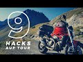 9 kleine Hacks die auf keiner Motorradtour fehlen dürfen