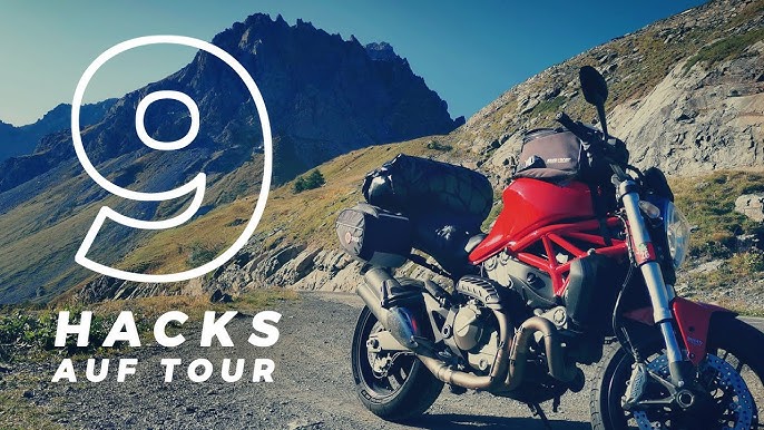 Packliste und Gadgets für die Motorradreise 🏍 Nützlich und platzsparend  auf dem Motorrad 