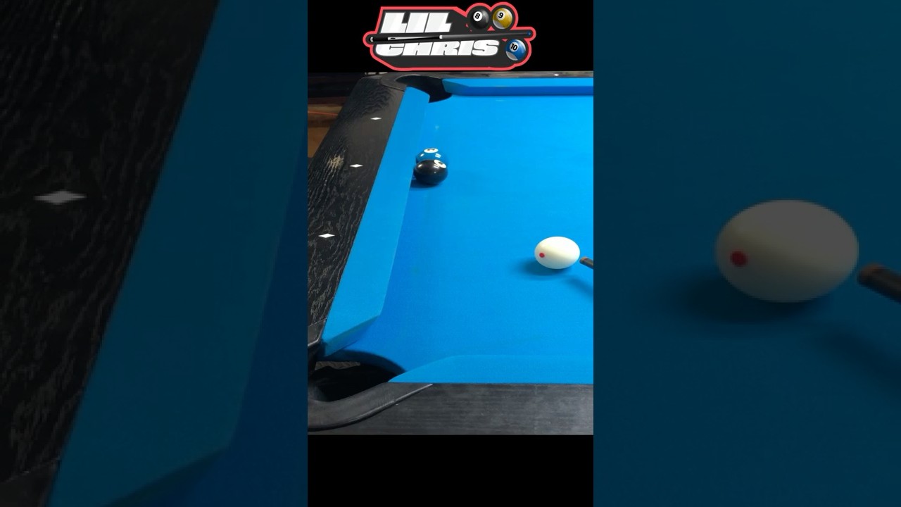 8-Ball Trick Shot For The Win: 8ft Diamond Table: 