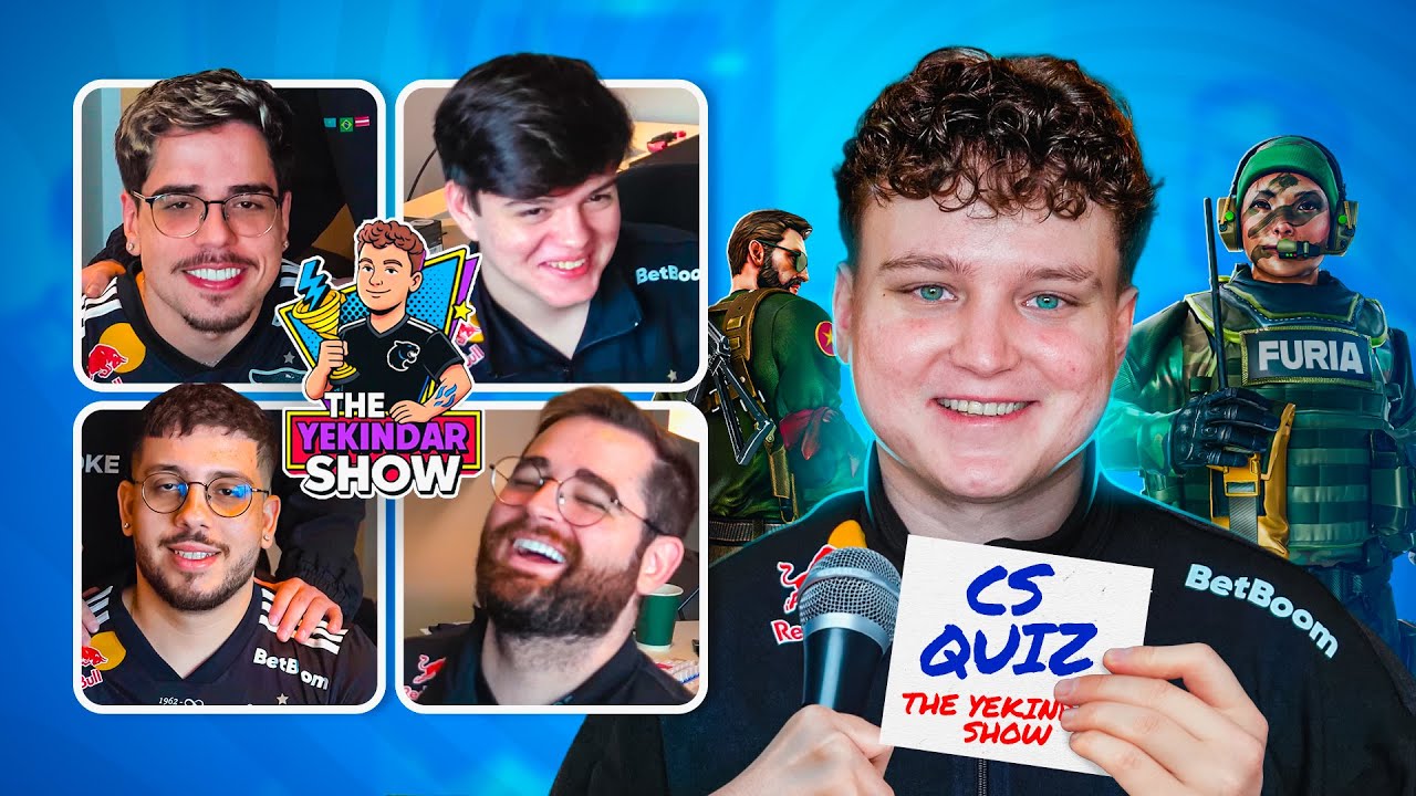 [RU] ШОУ ЙЕКИНДАРА - ВИКТОРИНА ПО CS С FURIA 🧠