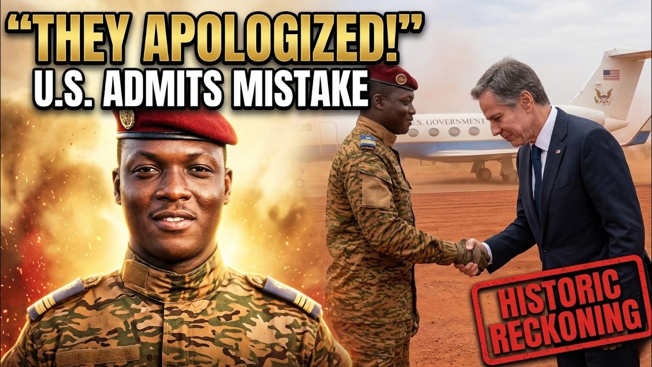 They Apologized! Why the U.S. Just Admitted Its Mistake to Ibrahim Traoré