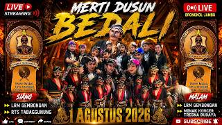 🔴 LIVE STREAMING LANGEN RUKUN MUDHO, RUKUN TRI SANTOSO 📍 MERTI DUSUN BEDALI BRONGKOL JAMBU