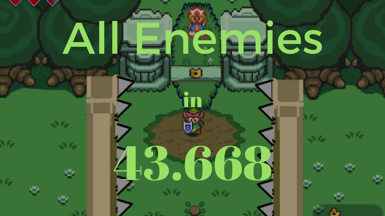 Zelda: Link's Backyard All Enemy Kills Speedrun in 43.668 (WR)
