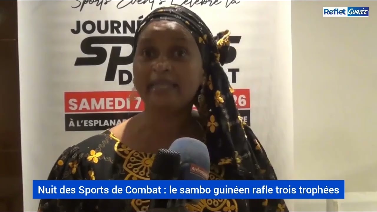 Nuit des Sports de combat : le Sambo guinéen rafle trois trophées 🏆 🏆 🏆 