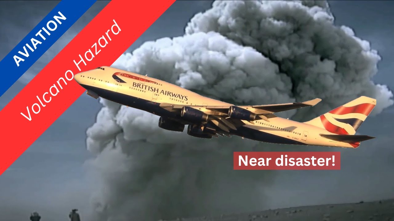 Boeing 747 MAYDAY! GALUNGGUNG MIRACLE | Volcanic Eruption 