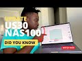 YOU HAVE TO WATCH THIS NAS100 AND US30