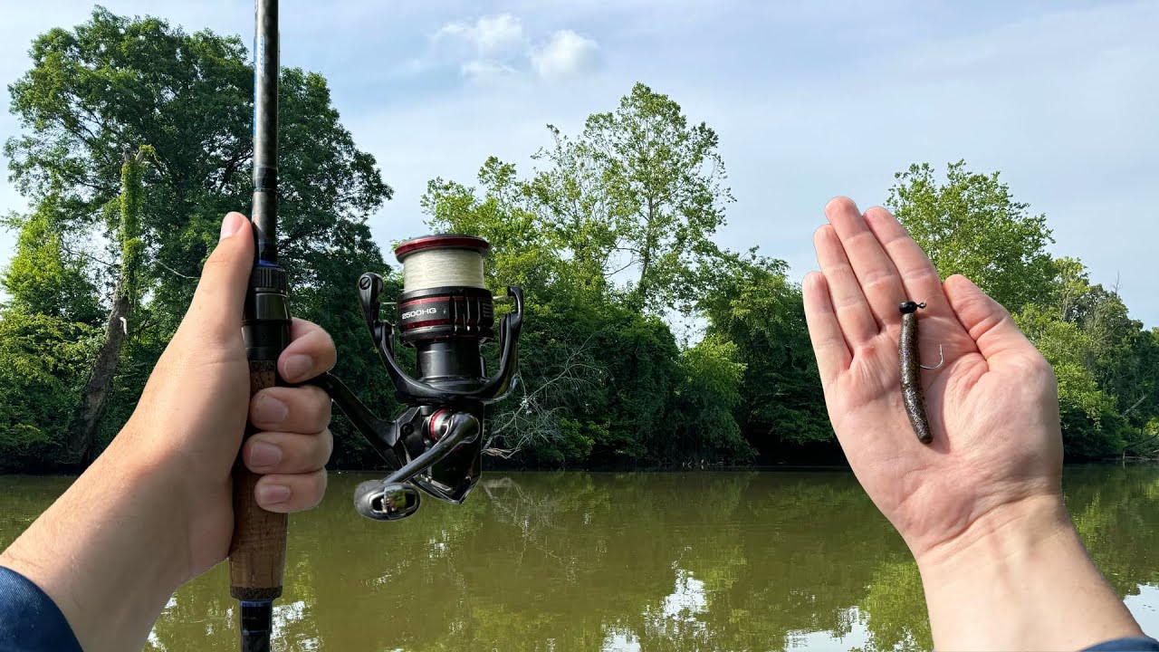 French Broad River Smallmouth Kayak Bass Fishing! (ROUGH DAY)