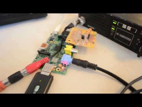 First trial of a Raspberry Pi SSTV beacon
