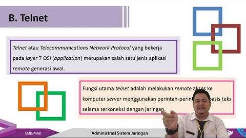 Video Pembelajaran Mata Pelajaran Administrasi Sistem Jaringan  - Materi Remote Server