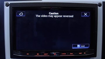 How to turn on your rear view camera without being in reverse on your Pioneer NEX radio