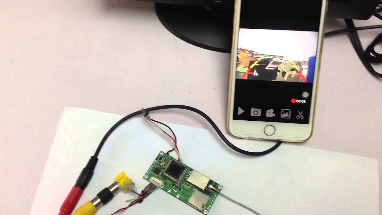 LC328 wireless video transmission module support android/ios for FPV