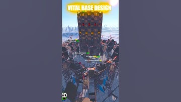 Rust New Circle Base Design on Vital 10x #rustconsole #rustgame #rust
