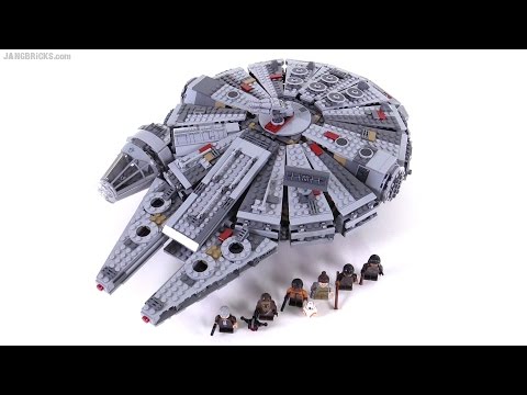 LEGO Star Wars Force Awakens Millennium Falcon review! 75105