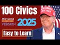 2025 random 100 civics questions and answers - U.S. citizenship test 2025 I N400 Interview #n400