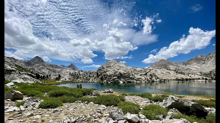 PCT: John Muir Trail section, Lyell Canyon to Bish...