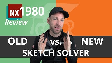 Siemens NX 1980 - New vs Old Sketch Solver #1 - Do Relations allow more stability than Constraints?