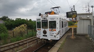 和歌山電鐵2270系2275Fの和歌山行き 貴志駅
