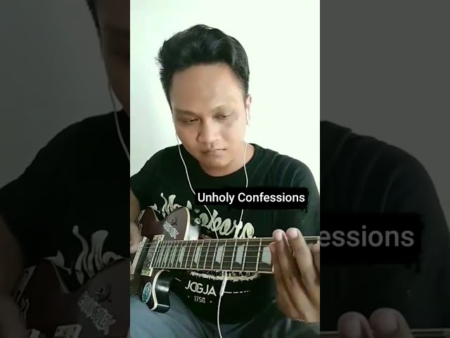 Unholy Confessions - Avenged Sevenfold Cover Guitar #shorts #short #a7xcover #avengedsevenfold class=