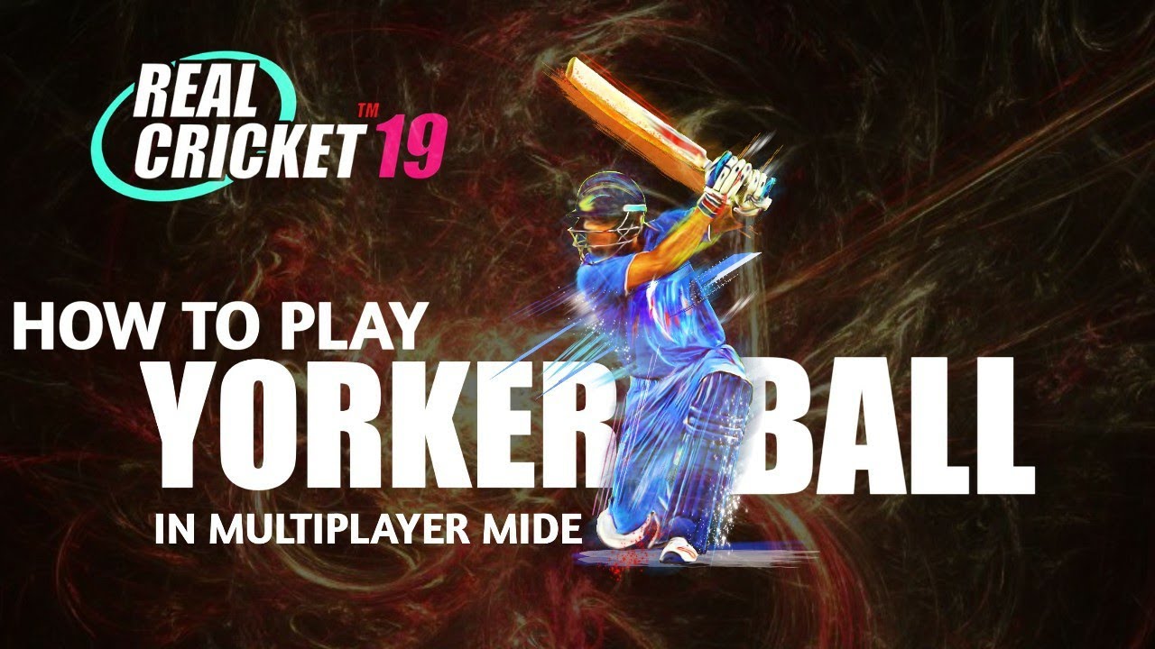 🔥 Real Cricket 19!! How To Play Yorker Ball In Multiplayer mode . - YouTube