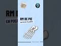 Resonancia magnética de pie