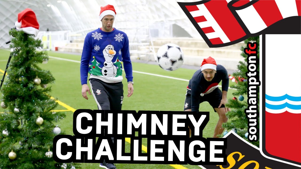 #SaintsXmas | DAY 18: Chimney Challenge with Stekelenburg, Wanyama & Martina football score