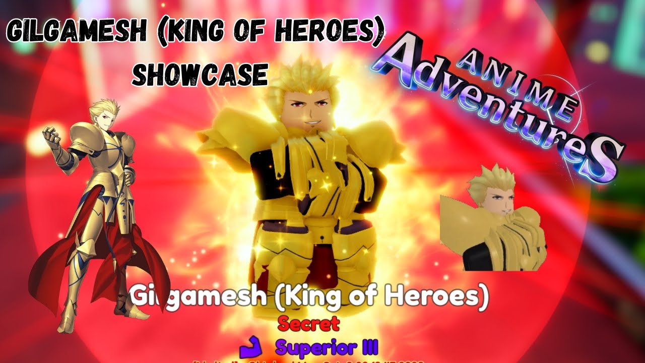 LVL 100 Shiny Gilgamesh (King of Heroes) Showcase