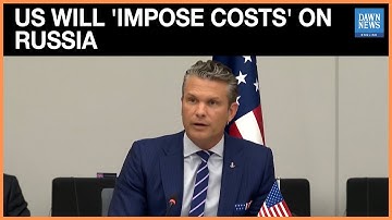 Hegseth Says US Will 