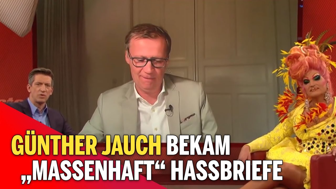 TV-Moderator Günther Jauch bekam "massenhaft" Hassbriefe