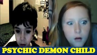 ⁣Omegle Pranks - Psychic Demon Child Naming Where People Live