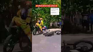 වැඩ්ඩොන්ටත් වරදින තැන්😓🚀 #crf #accident #tracker #highcapacity #bike #stunt