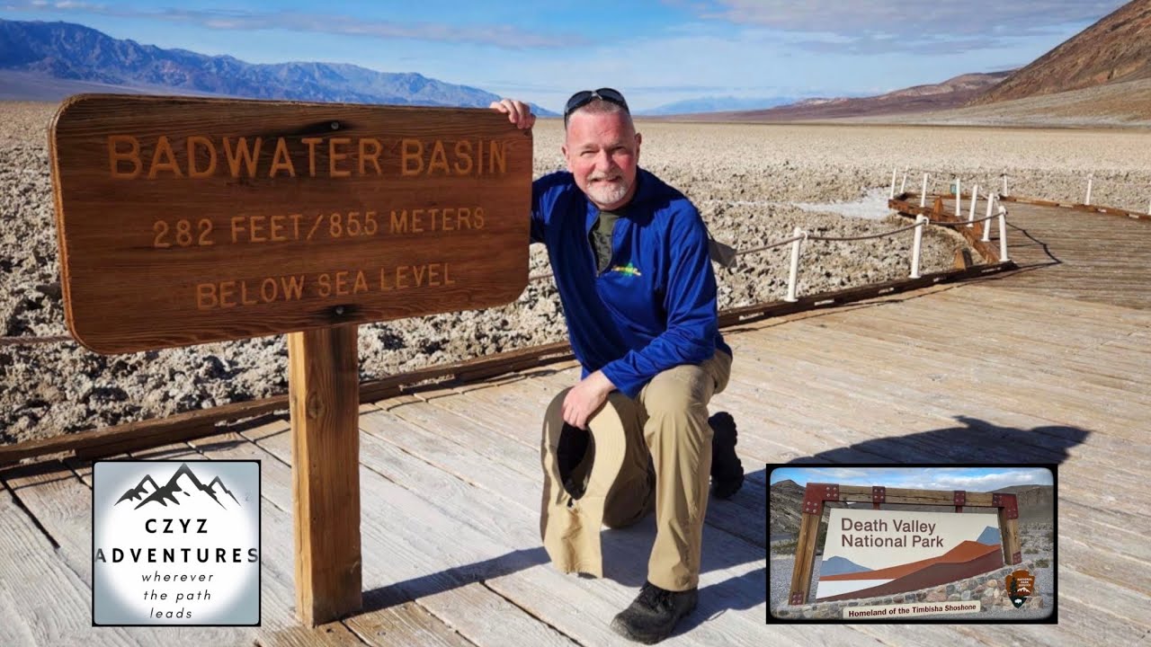 Badwater Basin in Death Valley National Park - Lowest Point in North ...
