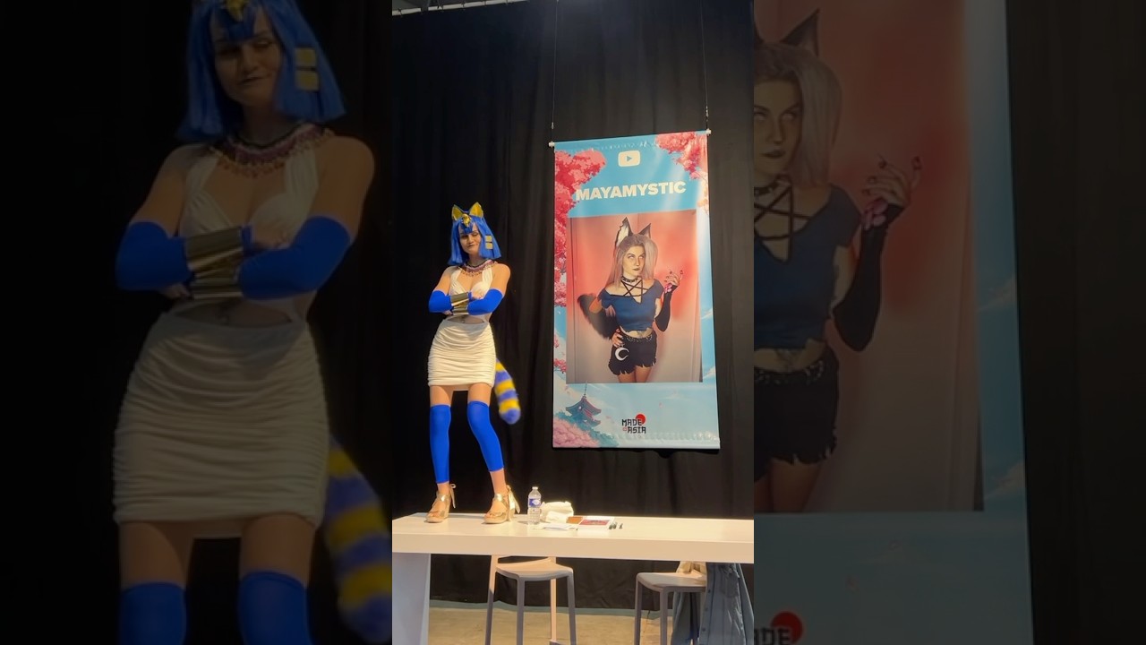 Ankha cosplay trip to Belgium 🇧🇪! #cosplay #cosplayer