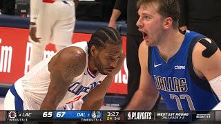 Luka Doncic’s reaction to the 3 free throws for Kawhi Leonard 🤣 Clippers vs Mavericks Game 6