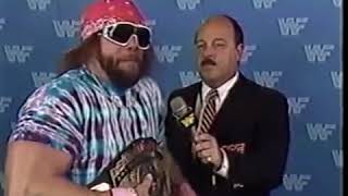 Macho Man Randy Savage Promo on Ricky Steamboat (03-22-1987) [Mean Gene #1]