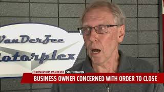 Small business owners emotionally close doors, send staff home following governor's order