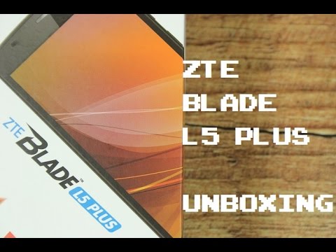 Unboxing China Phone : ZTE Blade L5 Plus - Deutsch