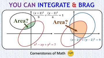 You Can Totally Calculate These Areas | Integral Calculus | Ellipses