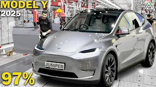 Tesla Unveils Model Y Juniper Production Plan 2025 Everything You Need To Know