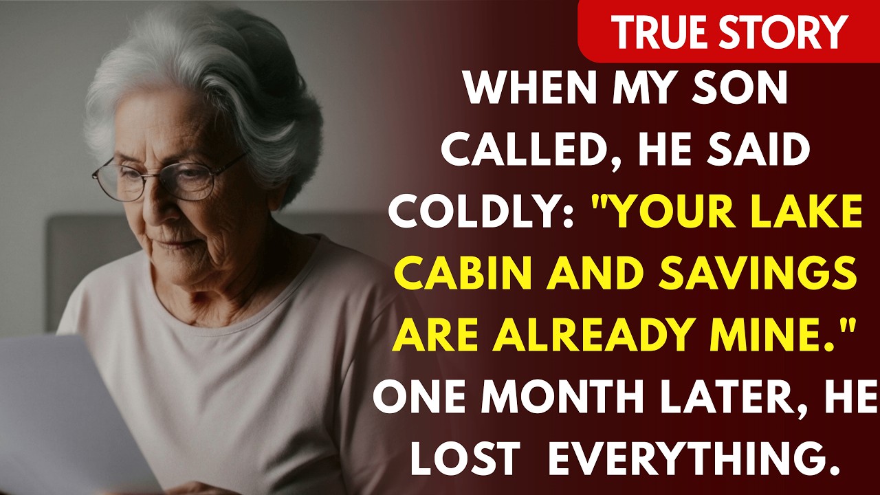 When My Son Called, He Said Coldly: 