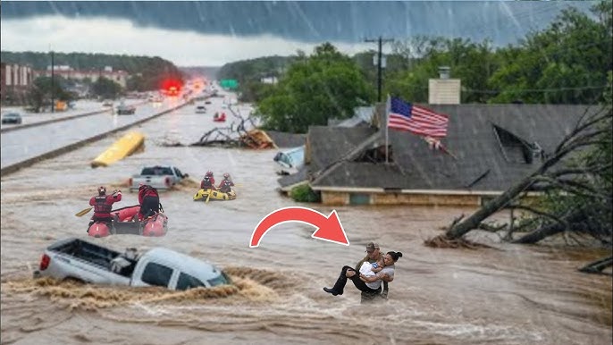 Tragedy In Texas, USA | Catastrophic Flooding In Kerr County | 13 Dead | 20  Missing - YouTube