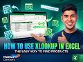 How to Use XLOOKUP in Excel (Easy Beginner Tutorial 2026)
