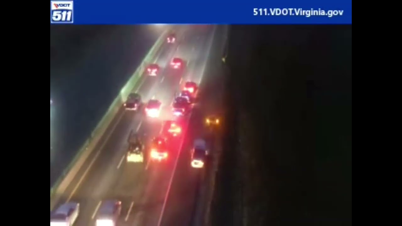 Distracted Pickup Truck Driver Crashes Into Stopped Traffic In Richmond, Virginia 