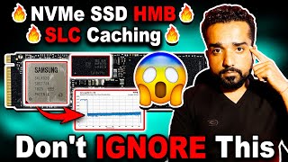 ⚠️Don&#39;t IGNORE This⚠️DRAM-Less SSD vs HMB &amp; SLC Caching Explained @KshitijKumar1990