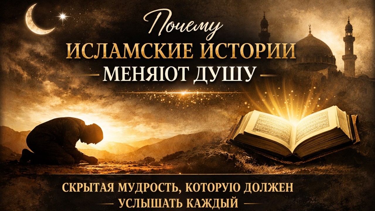 🌙 Почему исламские истории меняют душу | Скрытая мудрость, которую должен услышать каждый ✨