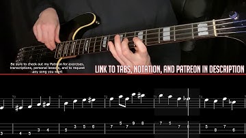 So What - Walking Bass Improv w/tabs and standard notation