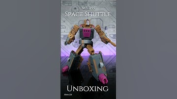 Decepticon Blast Off | Magic Square MS-B55 Space Shuttle Toon Version Unboxing #transformers #toys